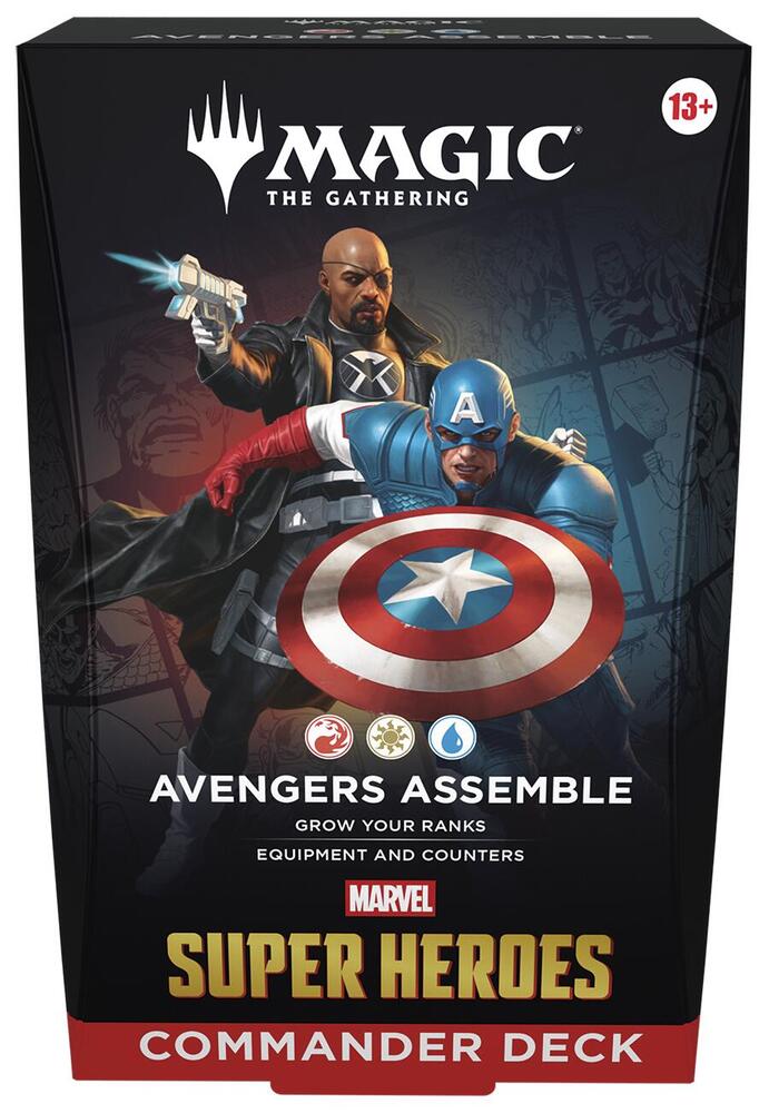 Pre-Order MTG Marvel Super Heroes Avengers Assemble Commander Deck
