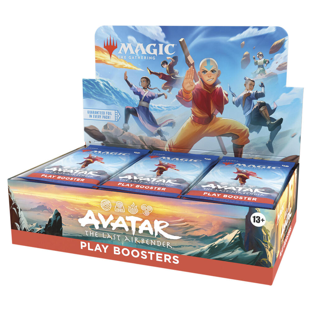 Pre-Order Magic the Gathering Avatar: The Last Airbender Play Booster Box In Store Pick Up Only