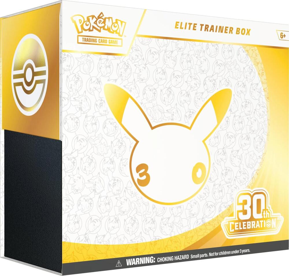 Pre-Order Pokemon 30th Celebration Elite Trainer Box IN STORE PICK UP ONLY