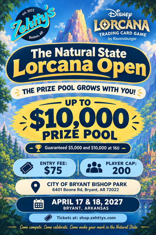 $75 Tournament Entry Ticket for The Natural State Lorcana Open