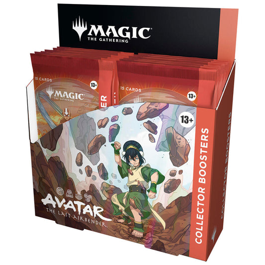 Pre-Order Magic the Gathering Avatar: The Last Airbender Collector Booster Box In Store Pick Up Only
