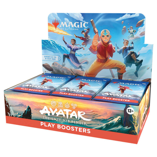 Pre-Order Magic the Gathering Avatar: The Last Airbender Play Booster Box In Store Pick Up Only
