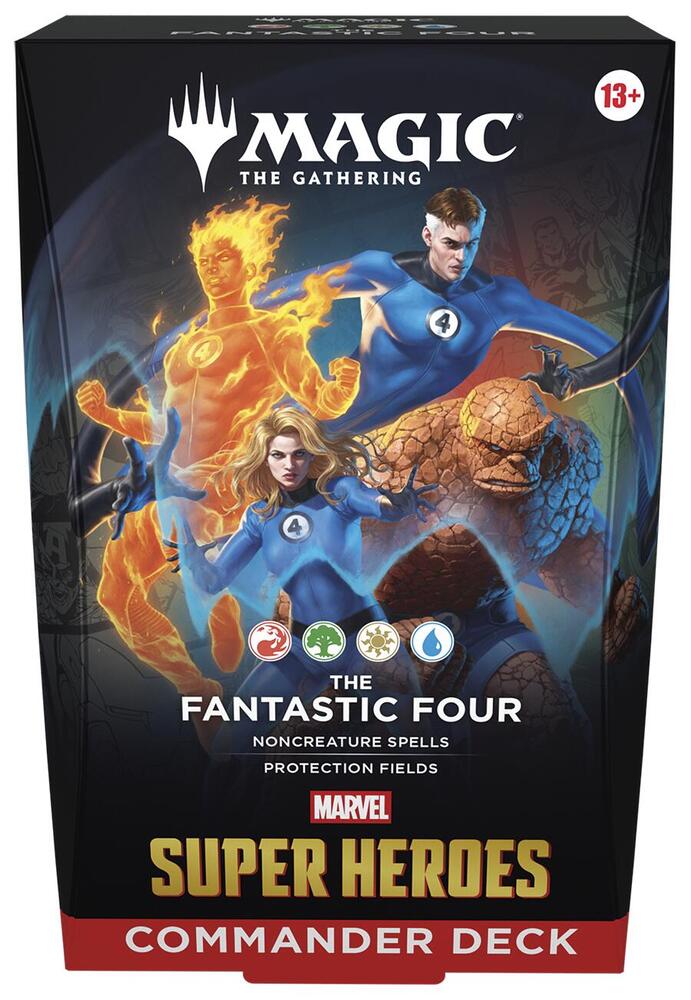 Pre-Order MTG Marvel Super Heroes The Fantastic Four Commander Deck