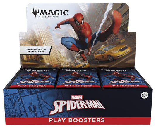 Pre-Order Marvel's Spider-Man Play Booster Display MTG IN STORE PICK-UP ONLY