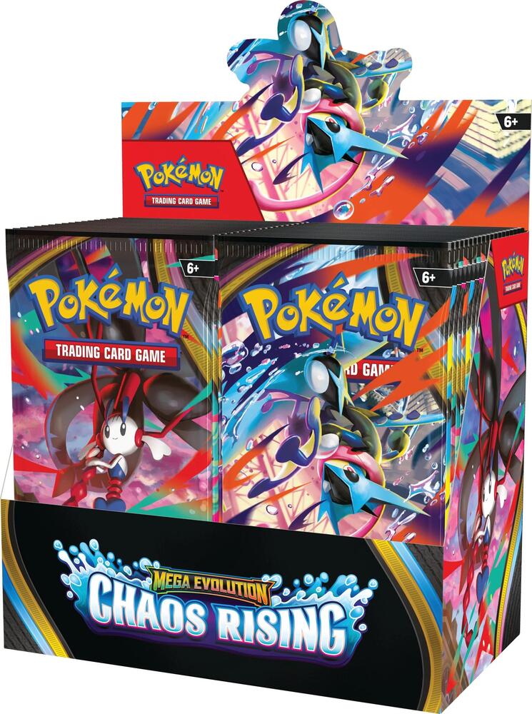 Pre-Order Pokemon ME04 Chaos Rising Booster Box IN STORE PICK UP ONLY